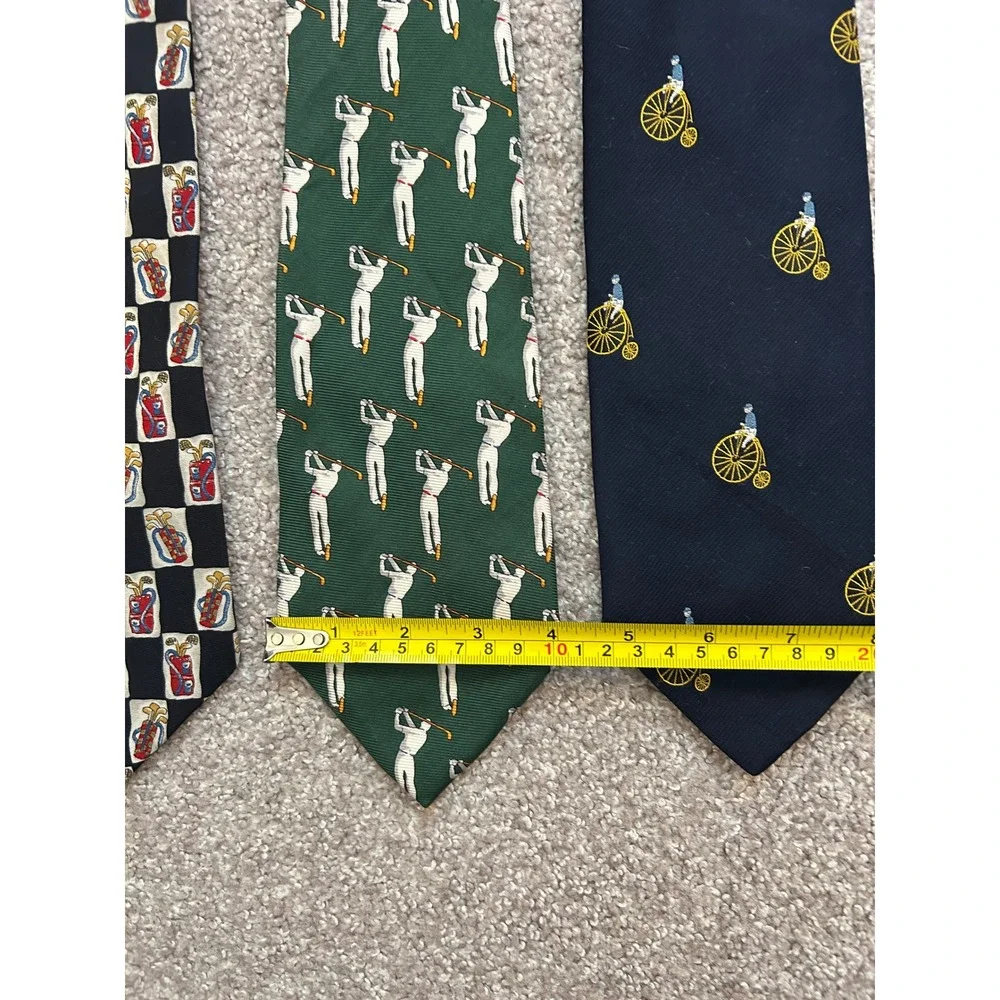 Polo Ralph Lauren Marks & Spencer Ruffler Ties Mens OS Multi Excellent Golf Set3